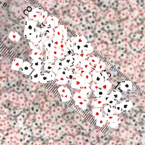 5MM/10MM Playing Cards Polymer Clay Sprinkle (NOT EDIBLE) D20-08/09