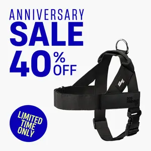 Dog Friendly Co. Harness - Easy to Fit No-Pull Design - Safe Secure and Comfortable - Ideal for All Dogs - Chafe-Resistant Lightweight Straps - Adjustable Straps for Perfect Fit