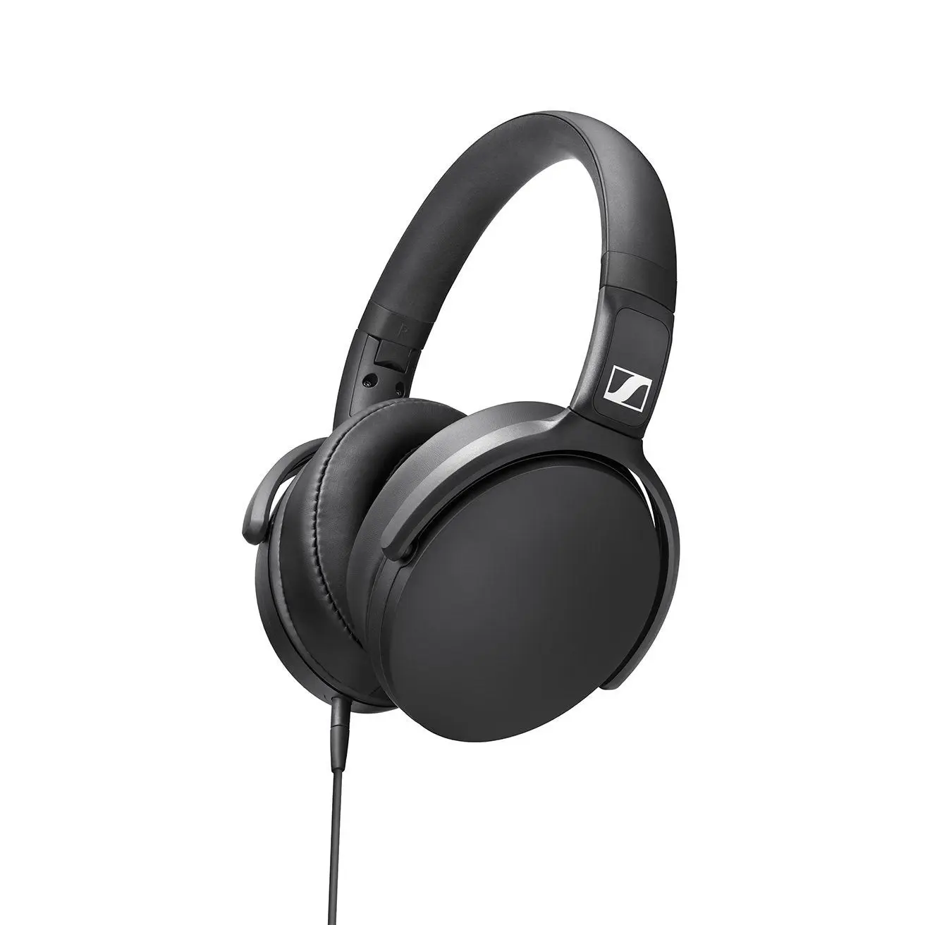 Sennheiser HD 400 Wired Audio Headphones - 3.5mm Plug, USB-C Cable, Foldable Design, Built-in Remote, Electronic