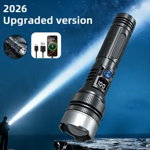 【Fast Shipping】Portable Flashlight 2200 Lumens Zoomable Wide-Angle to Spotlight Dual Mode Compact Dual Sizes Camping & Emergency Use Dry Environment Design TiktokShopSpringGlowUp outdoorfun SummerVibes