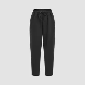 Cider [3 colors, size 2-26] Elastic Waist Drawstring Tapered Sweatpants