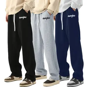 Elevate Your Basics with Men’s Soft Lounge Pants Highlighted by a Minimalist Campus Thigh Print, Your Go-To Choice for a Relaxed Yet Polished Everyday Aesthetic
