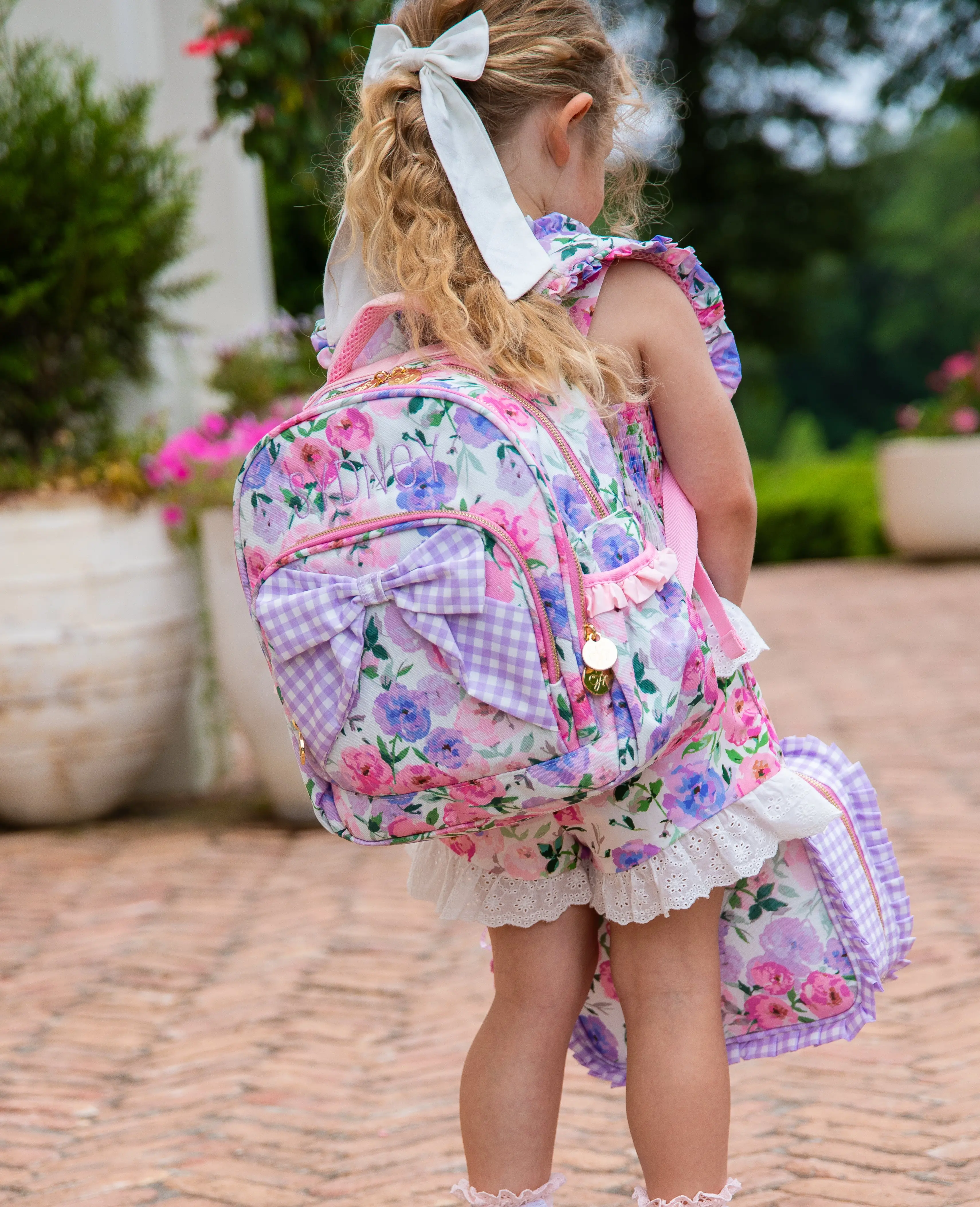 Seelie Bow Backpack - Soft Bliss