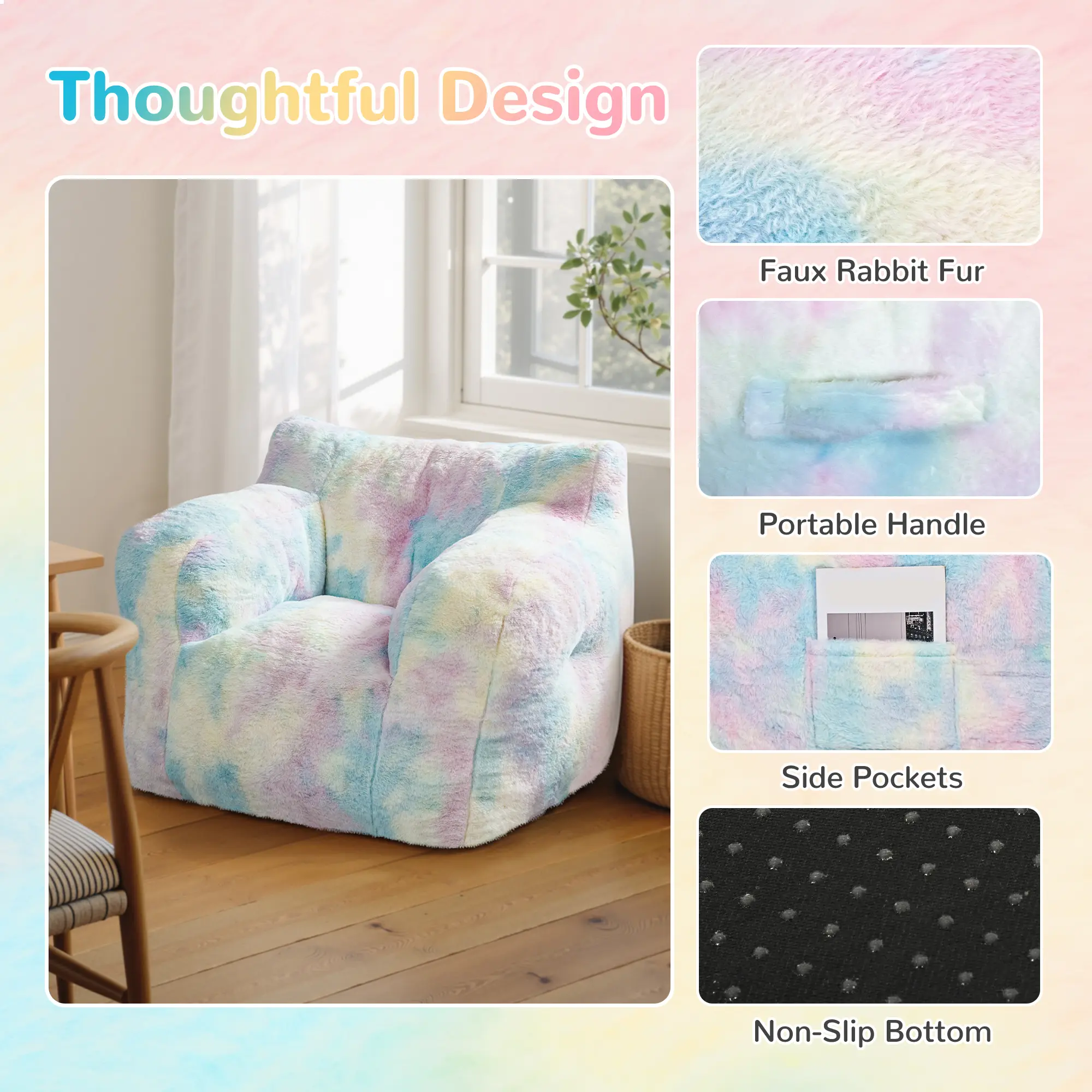 Single sofa-Colorful