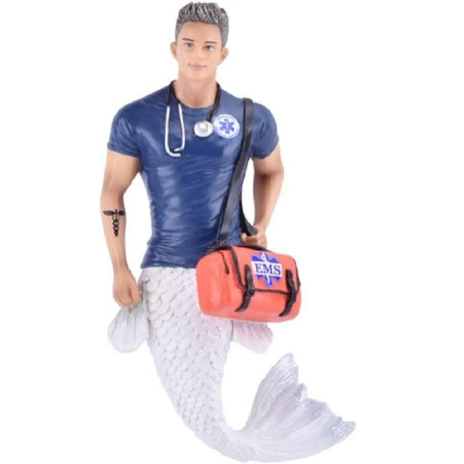 December Diamonds 55-55417 Merman Ornament First Responder