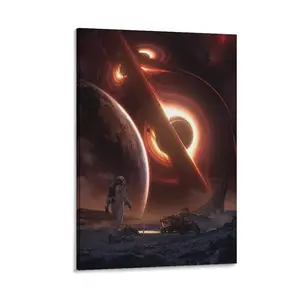 Interstellar Movie Poster 11 Canvas Poster Bedroom Decor Sports Landscape Office Room Decor Gift