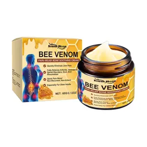 Bee Venom Advanced Joint & Bone Cream for Back, Neck, Hands & Knees - Professional Formula for Pain Relief & Soothing Comfort - Natural Ingredients