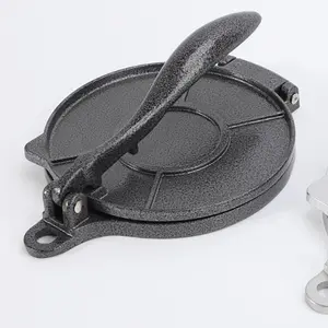 Corn Tortilla Machine, 1 Count Multi-functional Hand-pressing Dough Bread Tortilla Maker, Homemade Pancake Tool Crepe Maker for Kitchen Baking House