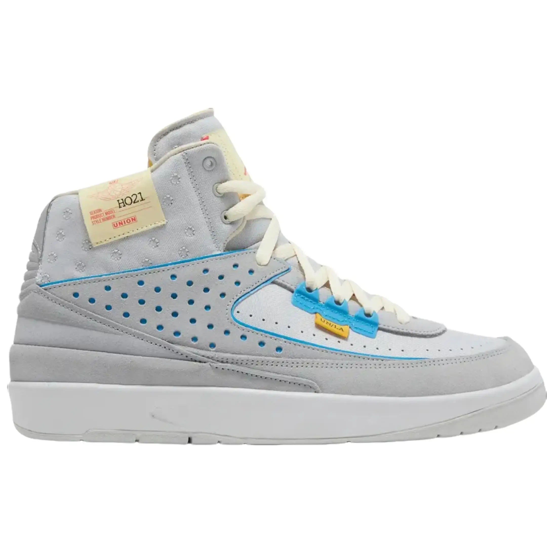 Nike Air Jordan 2 Retro SP Union Grey Fog Men's Fashion Shoes New