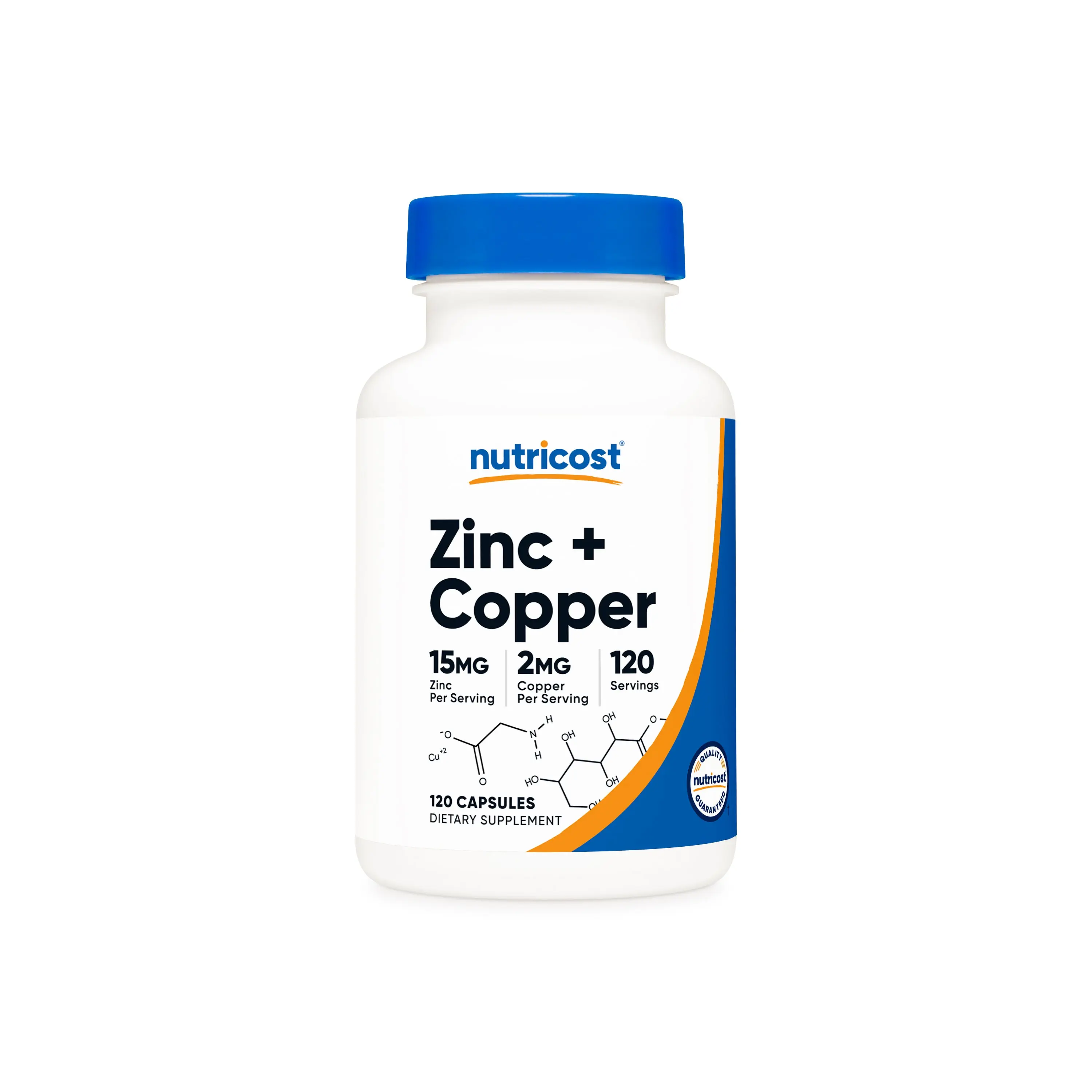 Nutricost Zinc + Copper Capsules Nutricost Zinc + Copper Capsules