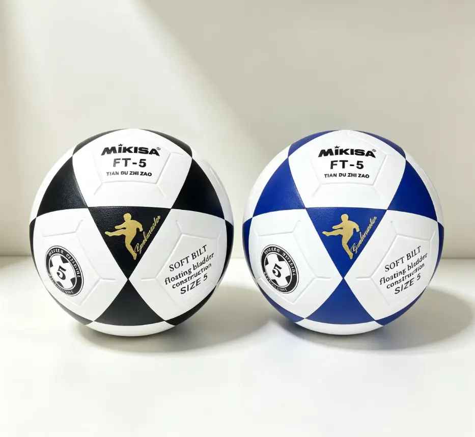 MILASA Size 5 Soft PU Soccer Ball, Official Match Training Football for Adult Youth.Entertainment football, fitness football