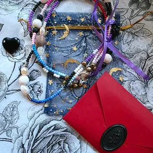 Made to Order Spelled Waist Beads - Handcrafted with Unique Beads and Charms for Personalized Style