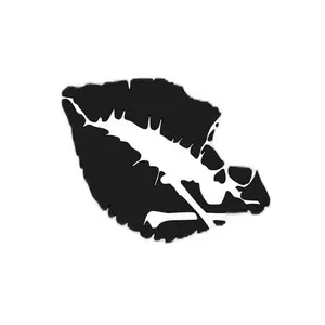 Skull and Bones Lips Vinyl Decal- Waterproof