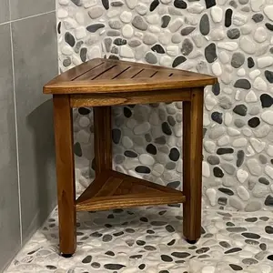 Teak Shower Stool