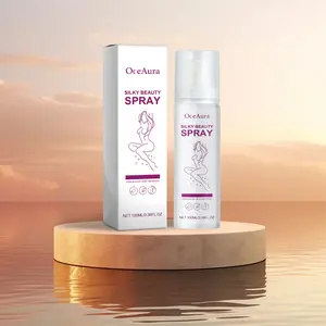 OceAura Painless Hair Removal Spray -  Silky Beauty Spray for Body - Fast-Acting Depilatory Foam for Legs, Underarms, and Bikini Area - Infused with Aloe Vera, Green Tea & Vitamin E - Gentle Formula to Help Reduce Razor Bumps- 3.38 fl oz