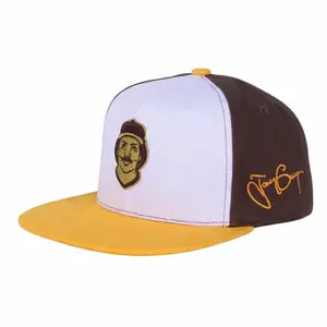 Tony Gwynn "Mr. Padre" Embroidered Snapback Hat | SD Padres Tribute Cap Men's and Women's Vintage Embroidered Flat-Brimmed Cap Hip Hop Peaked Cap Team Baseball Cap Adjustable