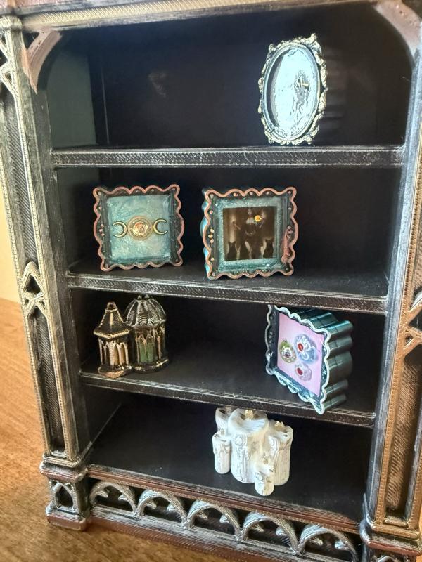 Gothic Look Display Shelf