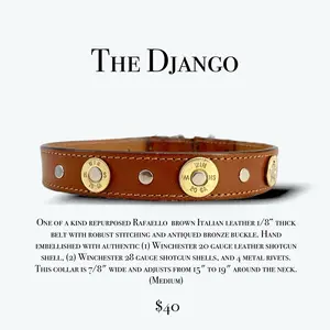 “The Django” Custom Dog Collar