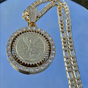 Centenario rotation necklace pendant