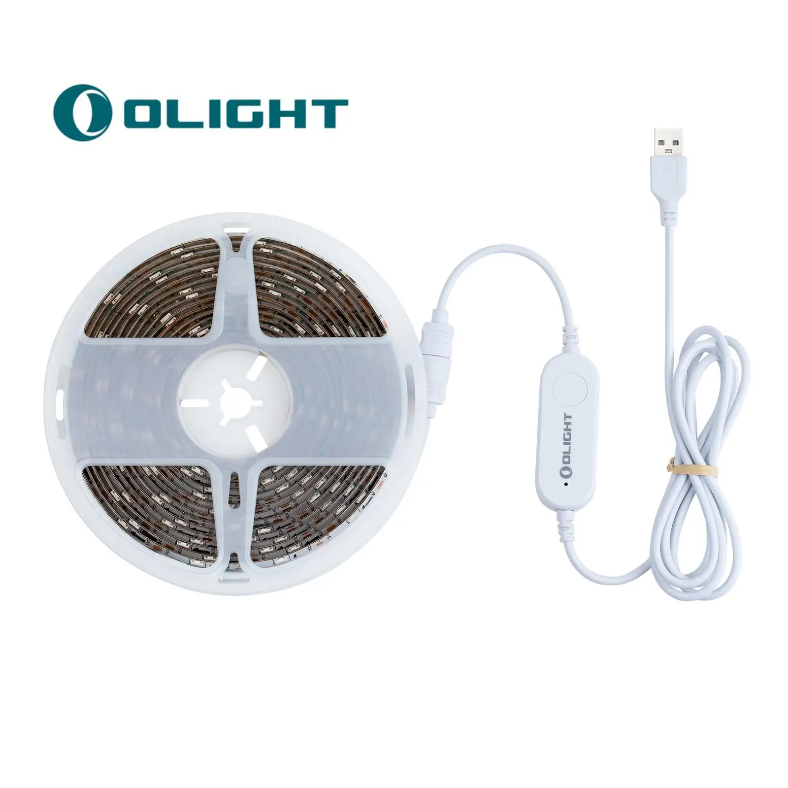 Olight Ostrip String Lights - 5 Meter Length, RGB Colorful Lighting, APP-controlled, Suitable for Family Business Holiday Celebrations