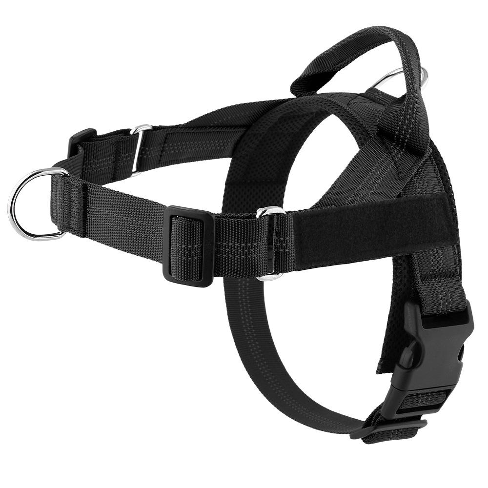 Dog Comfortable Harness - Easy to Fit No-Pull Design Safe Secure and Comfortable Ideal for All Dogs - Resistant Lightweight Straps - Adjustable Straps for Perfect Fit
