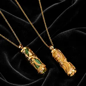 18K Gold Plated Phoenix Pendant Necklace for Men and Women | Valentine's Day Gift | Wedding and Engagement Jewelry | 1 Piece/2 Pieces