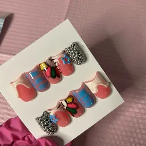 Handmade summer nails