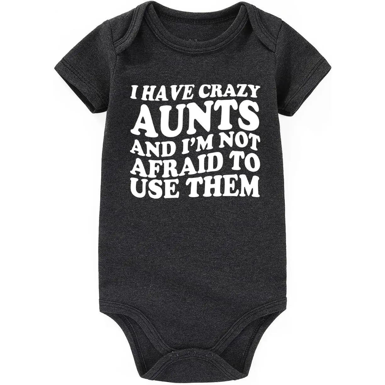 I Have Crazy Aunts Best Auntie funny infant outfits boy girl Aunties Bestie Baby Clothes Girl newborn Bodysuits