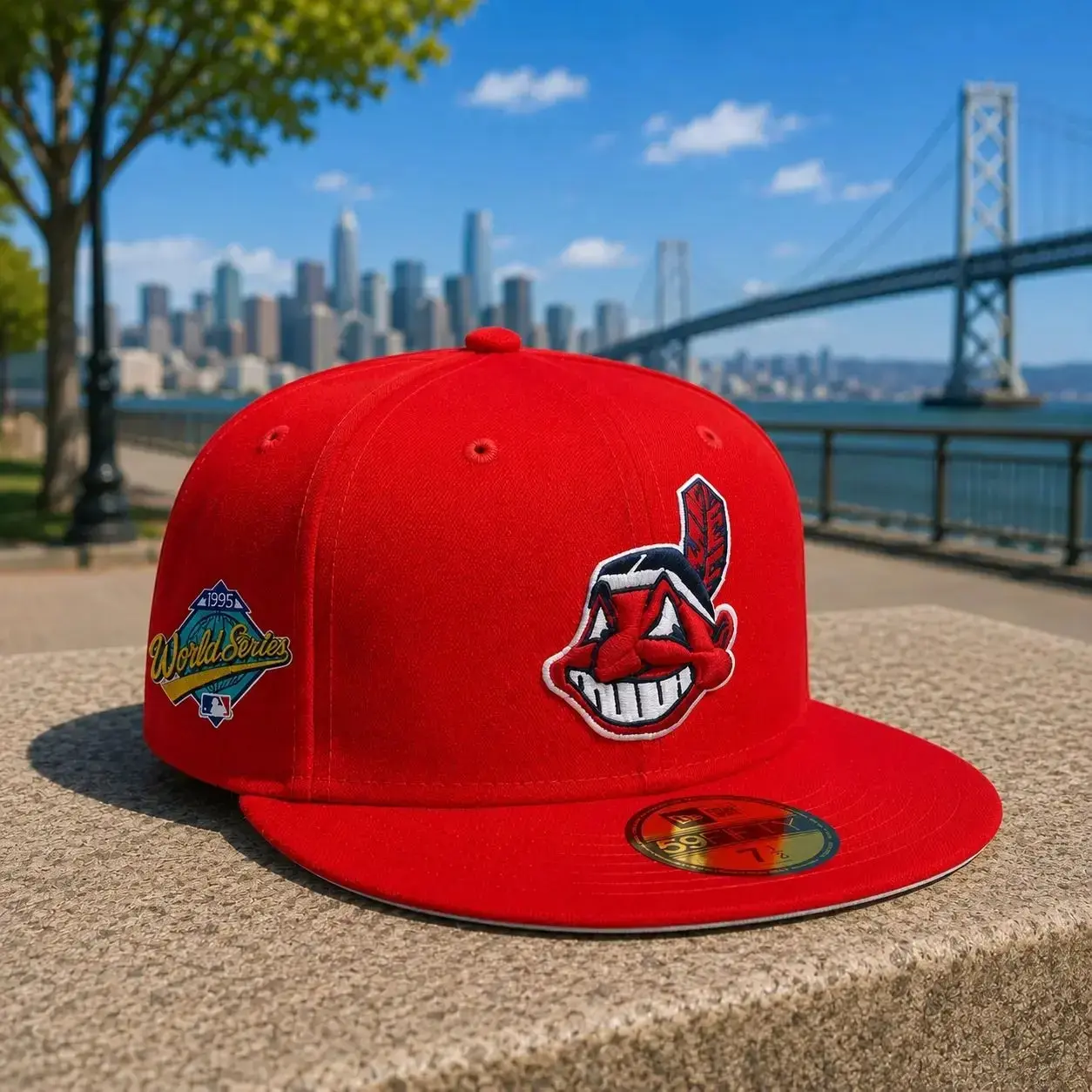 New 2026 Cleveland Indians Embroidery Baseball Era Hat 59FIFTY Flat edge Hat