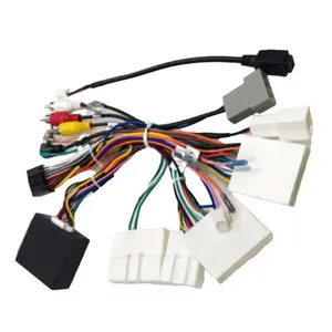 Car 16pin Audio Wiring Harness With Canbus Box For Nissan Adapter [TS]