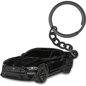 For Ford Mustang Keychain,For Ford Mustang Accessories 2015-2020,Metal Keychain