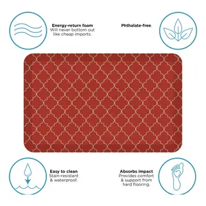 GelPro 20x32" Trellis Designer Comfort Mat