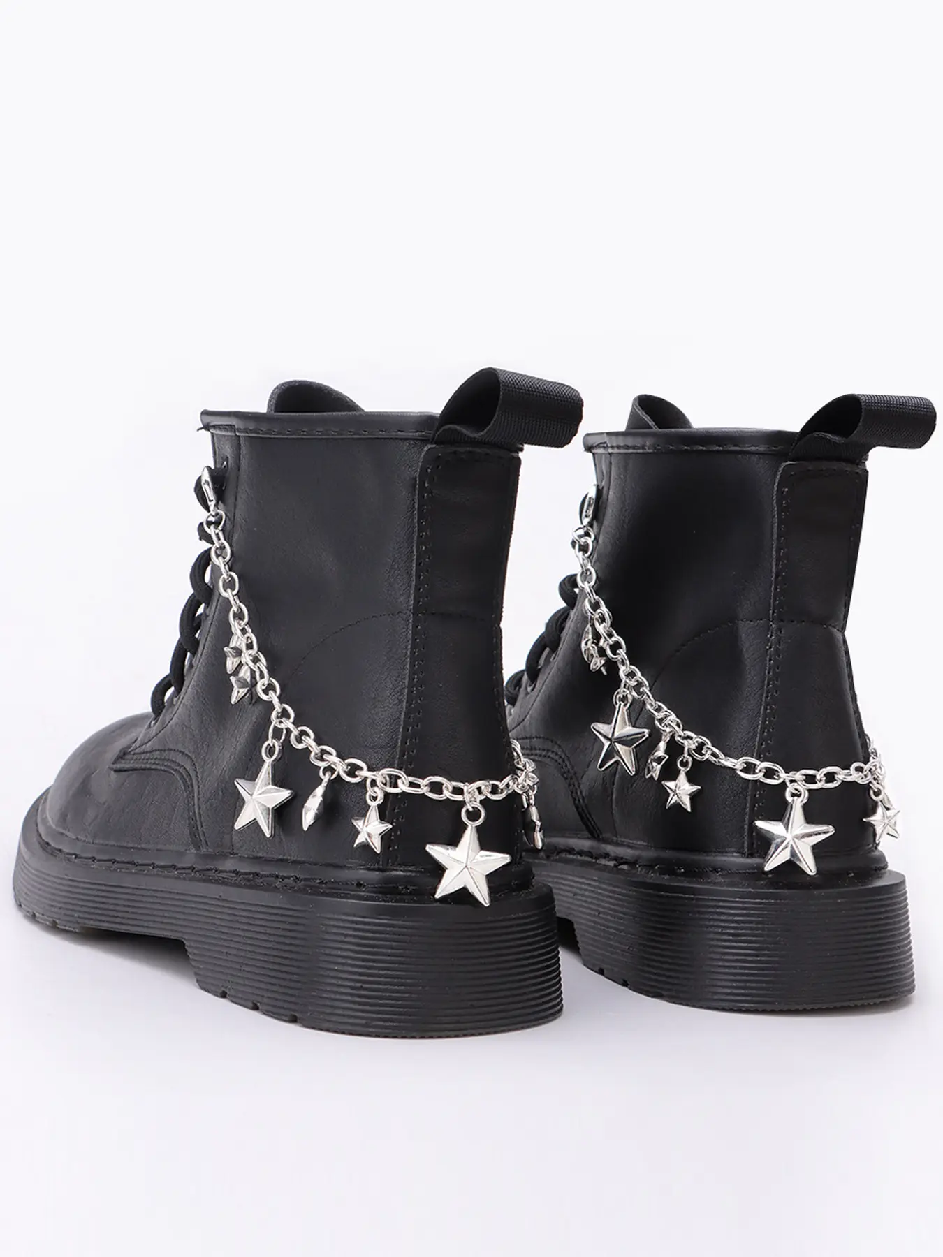 Y2K Star Boots Chain Shoe Chain Punk Chain for Girl Women Cute Shoe Decorations Shoe Chain Accessories DIY Decoration for Boot Handbags Bag Pants Chain Bag Charm Chain
