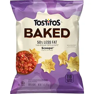 Tostitos Baked Scoops Tortilla Chips Single Serve Bags, .875 Oz, 12 Pack Tostitos Baked Scoops Tortilla Chips Single Serve Bags, .875 Oz, 12 Pack