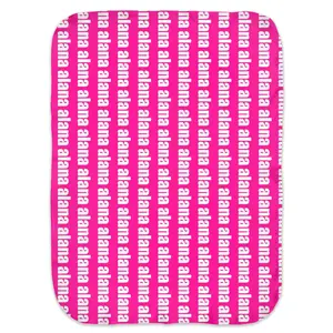 PERSONALIZED LIGHTWEIGHT SWADDLE BLANKET - BOLD