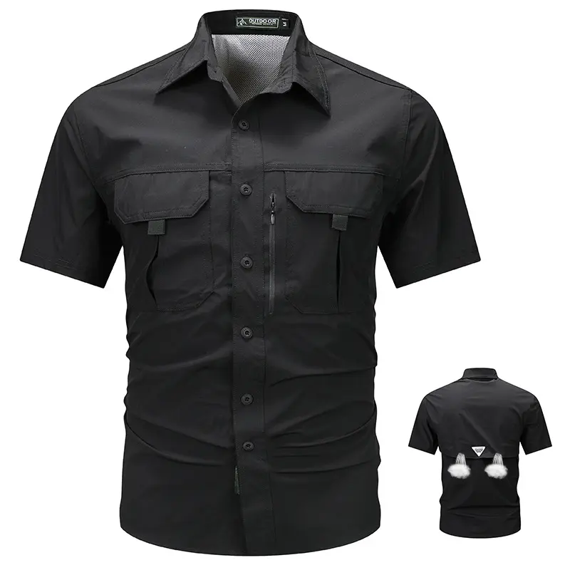 Black 159 short sleeved shirt