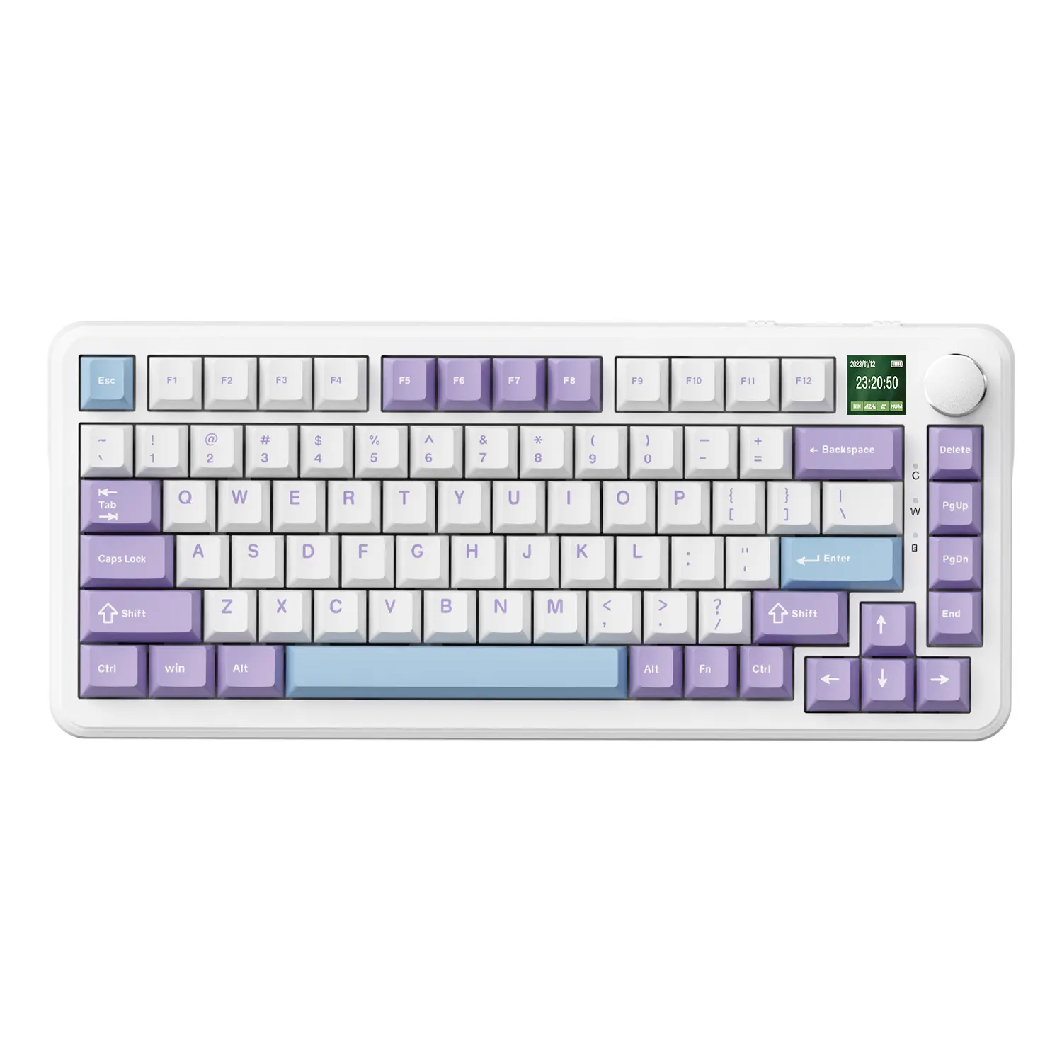 AJAZZ AK820max Wireless Tri-mode Mechanical Gaming Keyboard with Magnetic Switches, Adjustable RT Key Travel, Low Latency, Bluetooth Connectivity, Computer Accessory, Bluetooth Keyboards