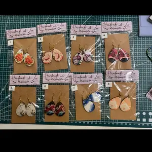 Teardrops Earrings ( Sublimated Earrings)