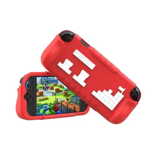 Cute Pixel Art Protective Case for Switch 2 (2025) – Full-Body Soft Silicone Cover, Anti-Scratch Design