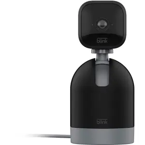 Blink Mini Pan-Tilt Indoor Wired 1080P Security Camera - Black