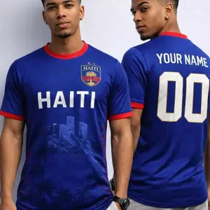 Haiti Soccer Fan 3D Jersey, Personalized Haiti Soccer Fan T-Shirt LTD J3N