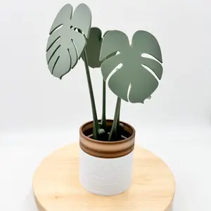 Monstera Coaster Plant - 3D Printed Magnetic Coaster Leaves