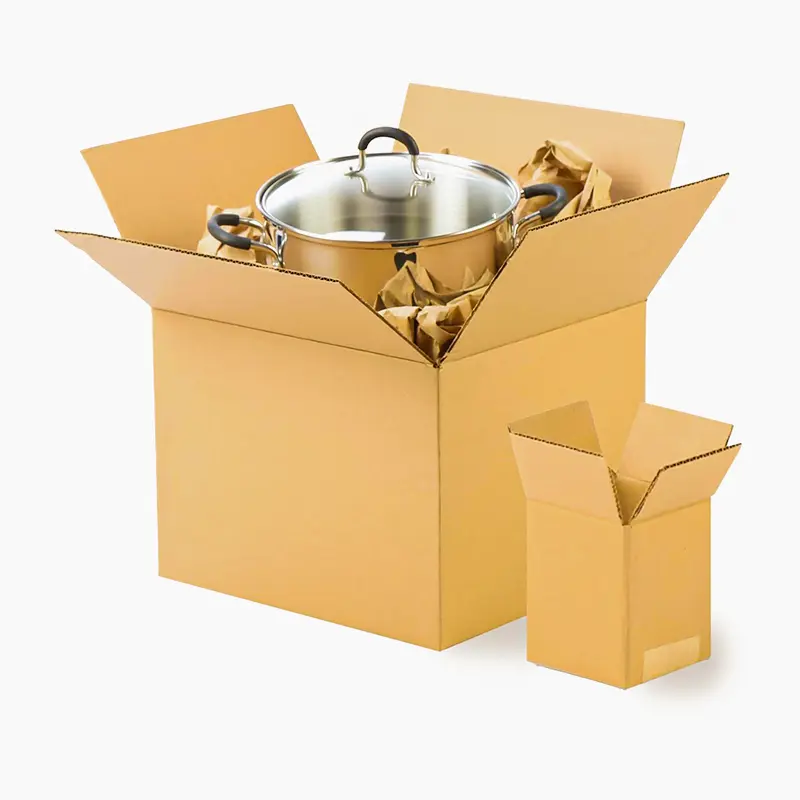 High-Quality Kraft Paper Corrugated Cardboard Shipping Boxes (25 Pack), 12"l x 12"w x 12"h - Tough, Easy to Carry & Stack, Protect Items from Impact, Reduce Labor Intensity for Moving, Mailing | Office Postal Supplies, Bulk Purchase