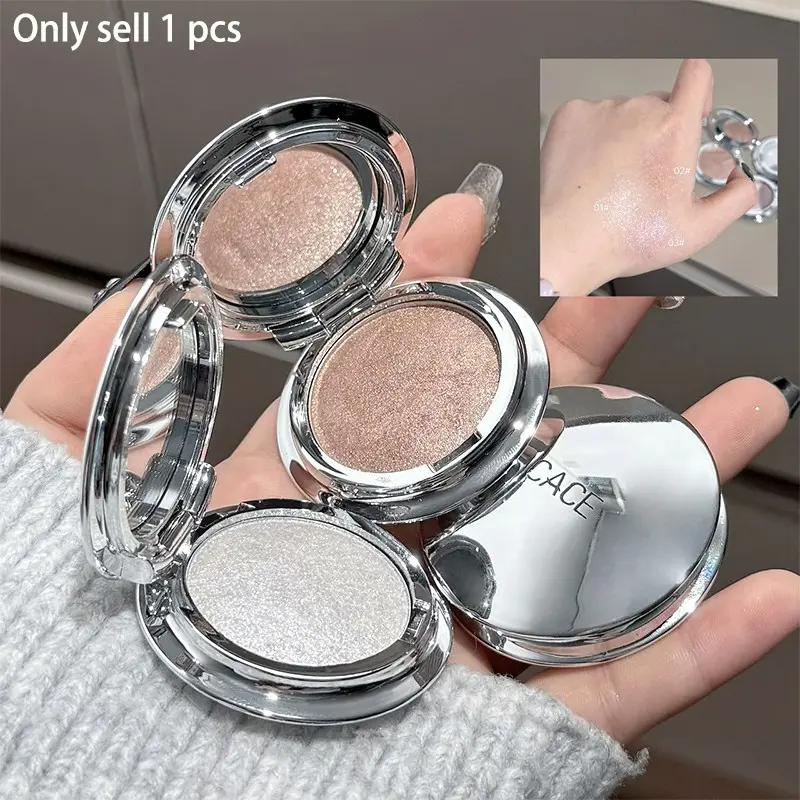 Galaxy Diamond Highlighter Powder, Glowy Highlighter, Illuminator, Makeup, Radiant, Pearl Finish Fine Shimmer, Buildable Face and Body Glow, Enhances Dimensional Radiance