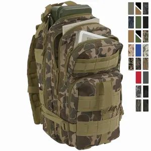 Rothco Medium Transport Pack Polyester Tactical Backpack - 25L Capacity, 17"x10"x9", Unisex, Multi-Function, MOLLE & Hydration Bladder Compatible, Water-Resistant, ISO Certified