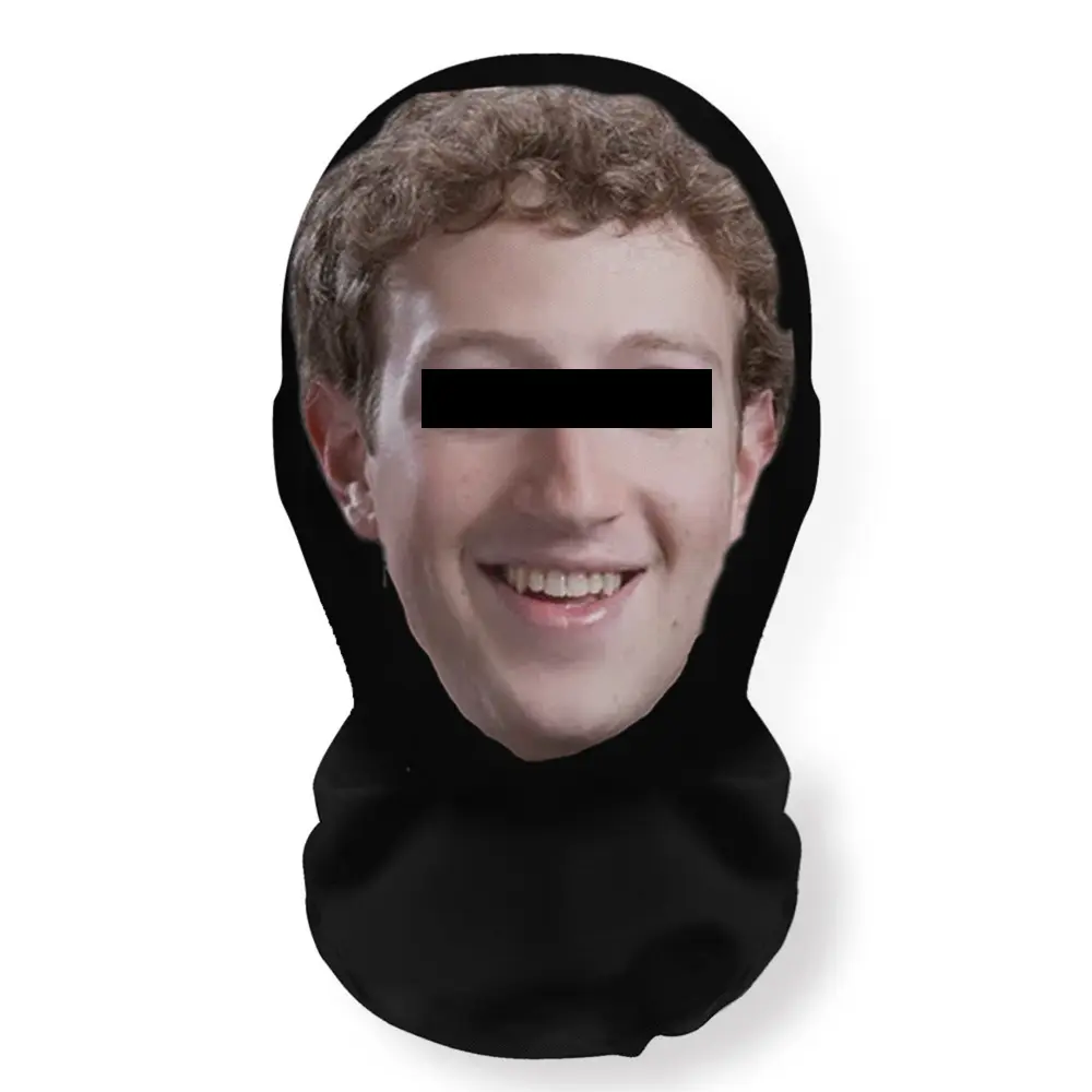 3D Mesh Realistic Celebrity Full Cover Mask & Headpiece - Lightweight, Adjustable, Ultra-Fine Fiber, Super-Stretch Fit, Breathable, Optical Illusion Cosplay Prop - Halloween, Birthday, New Years Eve Ceremony Festive Party Accessory