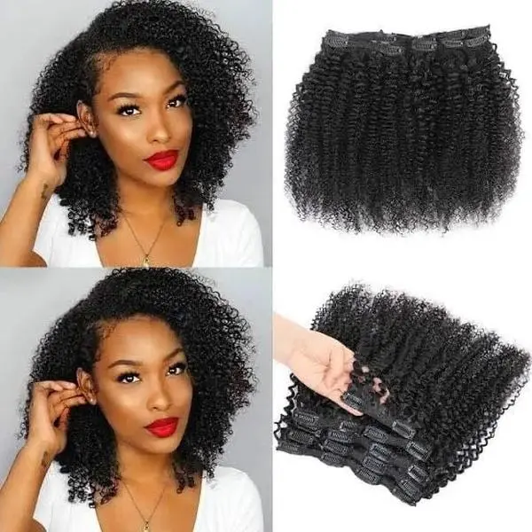 Clip in kinky curly Clip in kinky curly
