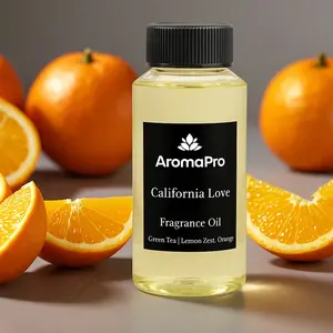 The California Lover Aromatherapy Essential Oil - Fruit-Floral Scent with Orange, Green, Lemon Notes - Non-Aerosol Home Fragrance Oil for Diffusers