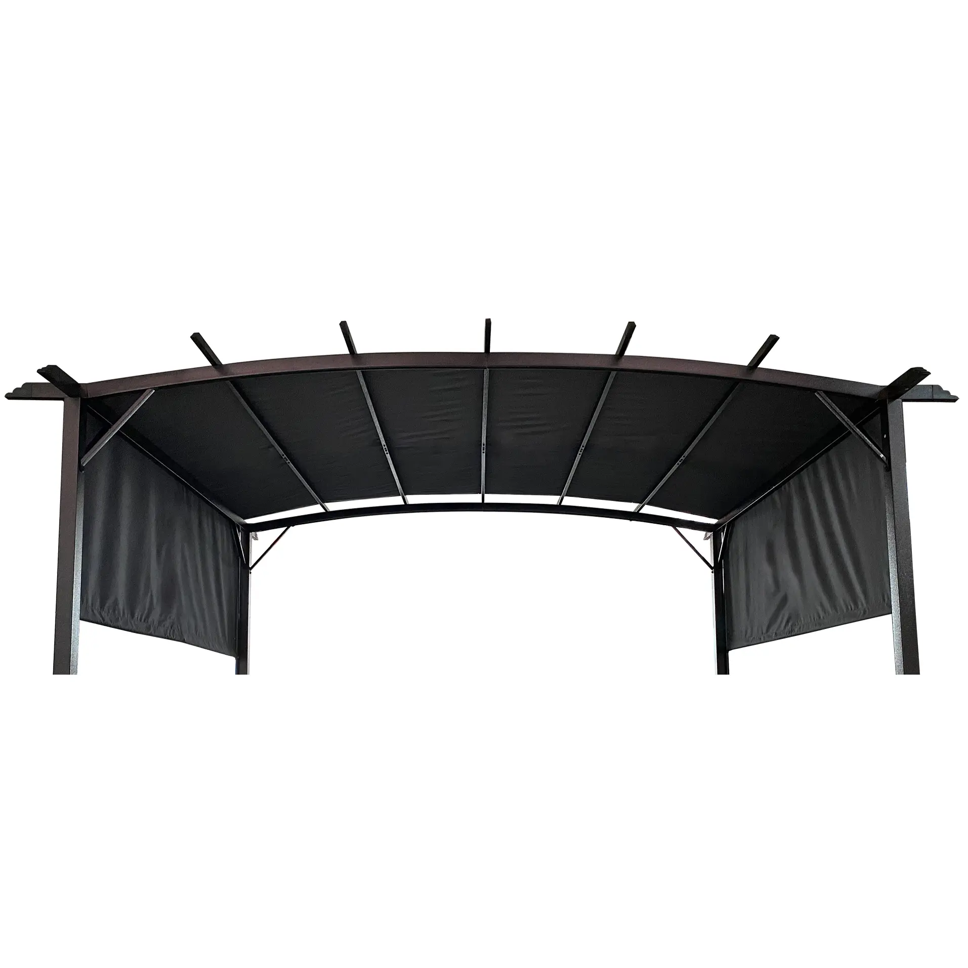 12x9 Ft  Universal Outdoor Pergola Replacement  Canopy Cover,Grey,sunshade,seek shelter from the rain,awnings(Using high-quality and premium materials),Suitable for gardens, terraces, backyards, swimming pools, and beaches,Waterproof and UV resistant