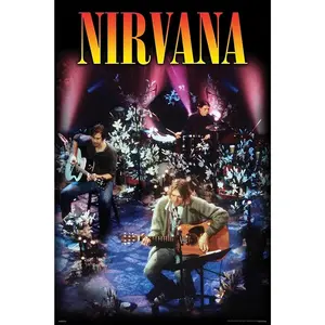 Officially Licensed Nirvana Art Poster Decorative Print Poster Paper Framde And Unframed Poster 12*18inches